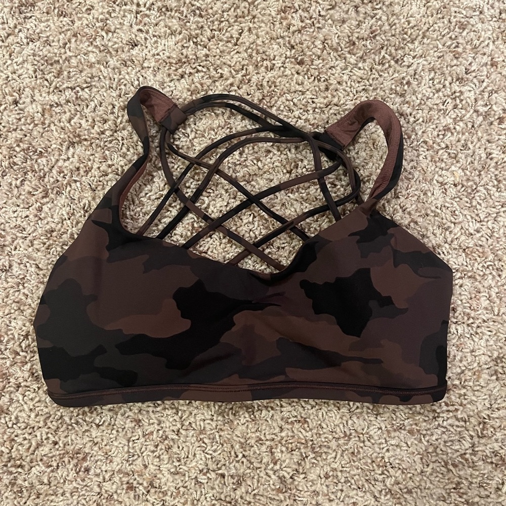 Lululemon Free to be Wild Brown Camo